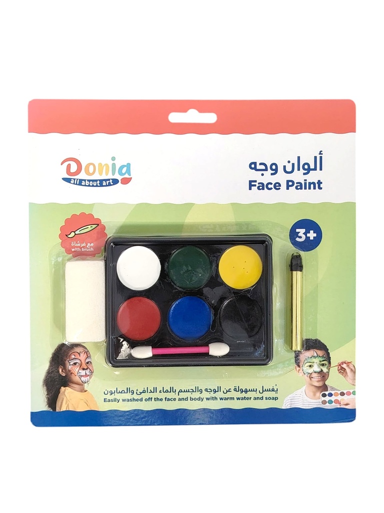 الوان وجه دنيا 6 لون