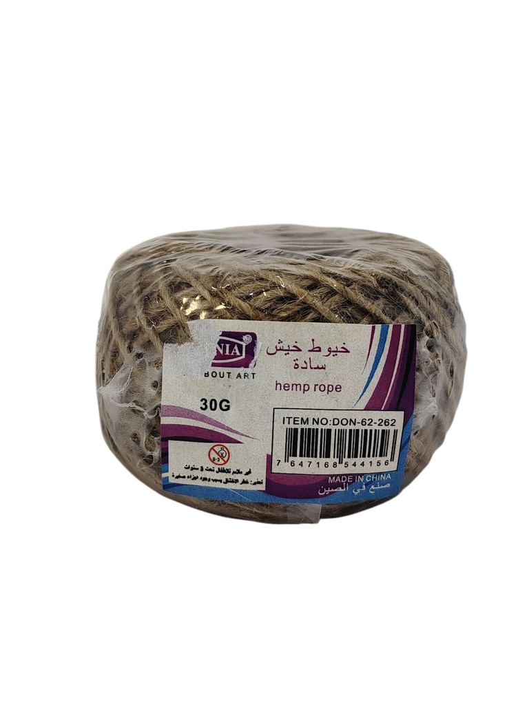 خيوط خيش سادة 30 جرام DON-62-262