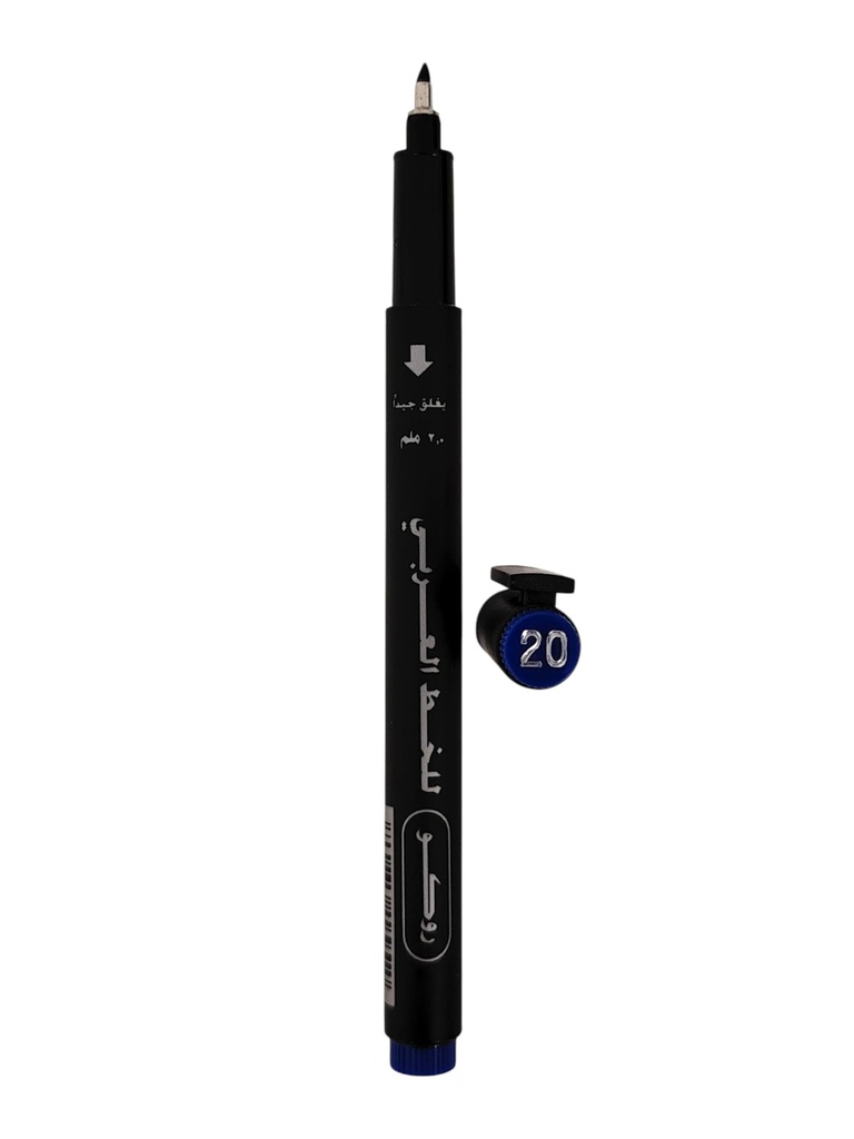 قلم خط ازرق 2MM روكو