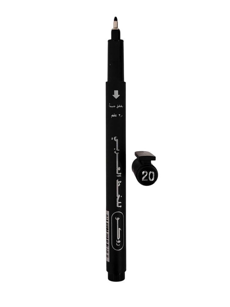 قلم خط اسود 2MM روكو