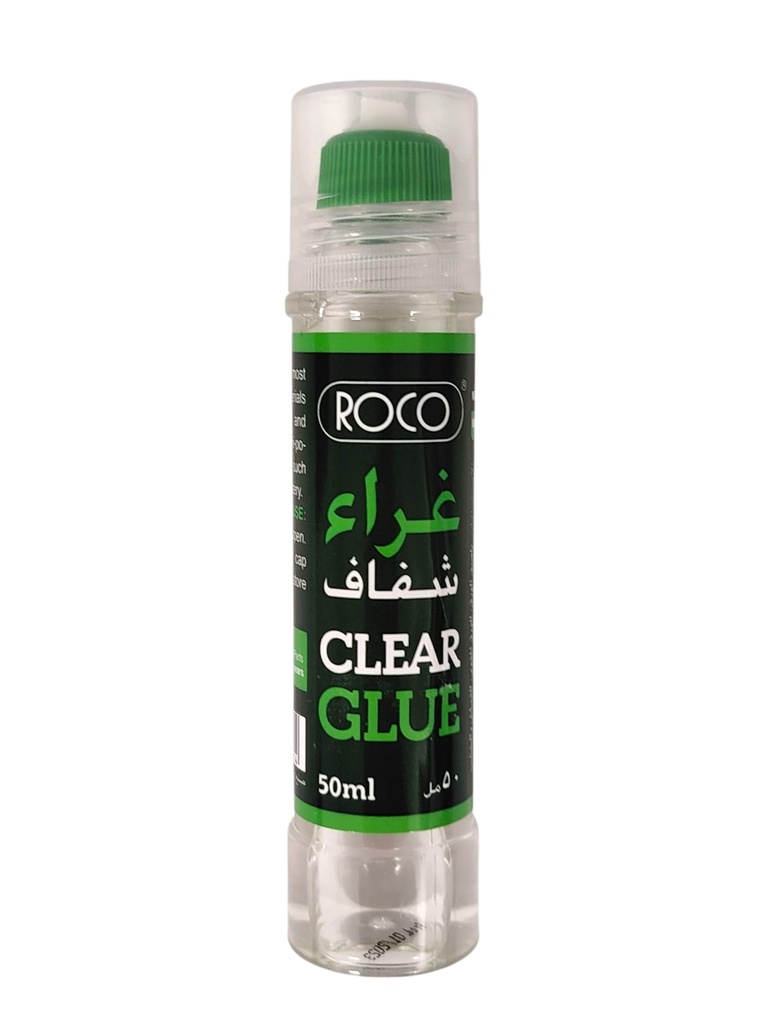 غراء متعدد الاستعمالات شفاف 50ML روكو