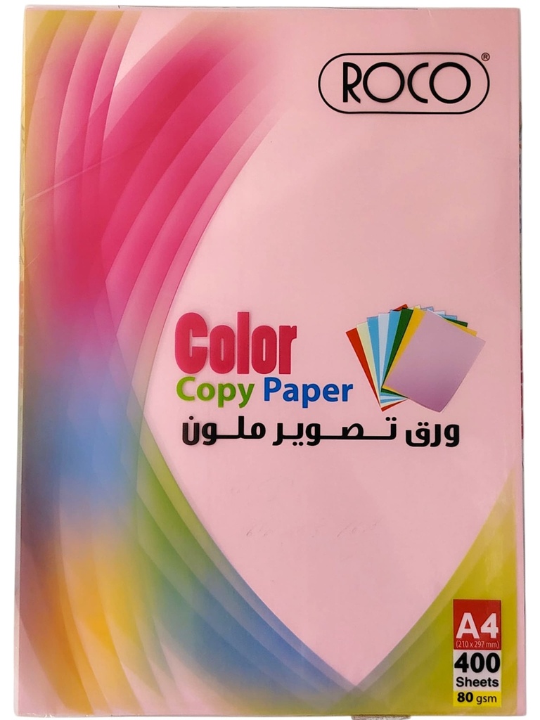 ورق تصوير وردي روكو 400 حبة
