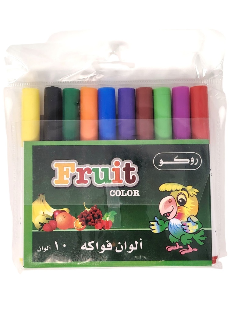 الوان فواكه قابلة للغسيل روكو
