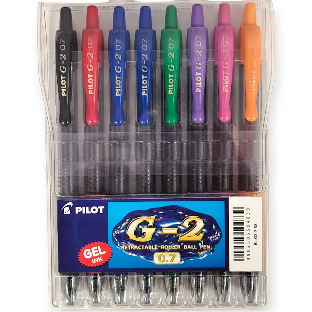طقم 0.7-G2 عدد 8 لون بايلوت
