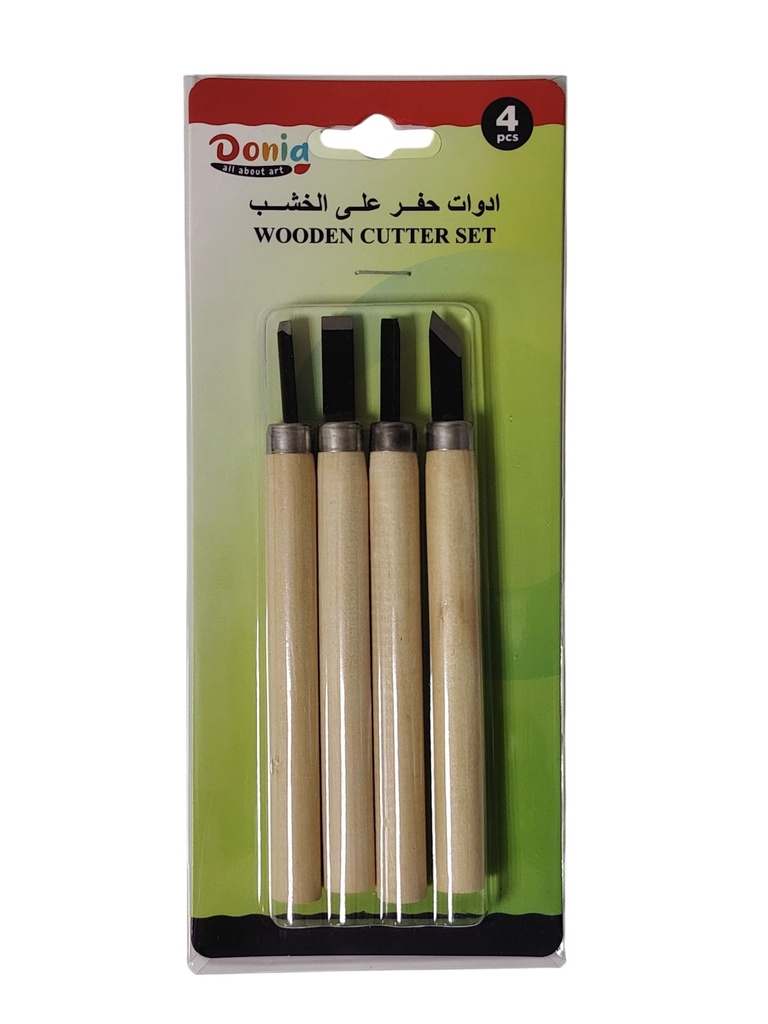 ادوات حفر على الخشب 4 قطع